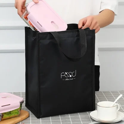 Versatile Zipper Tote Lunch Bag - Image 2