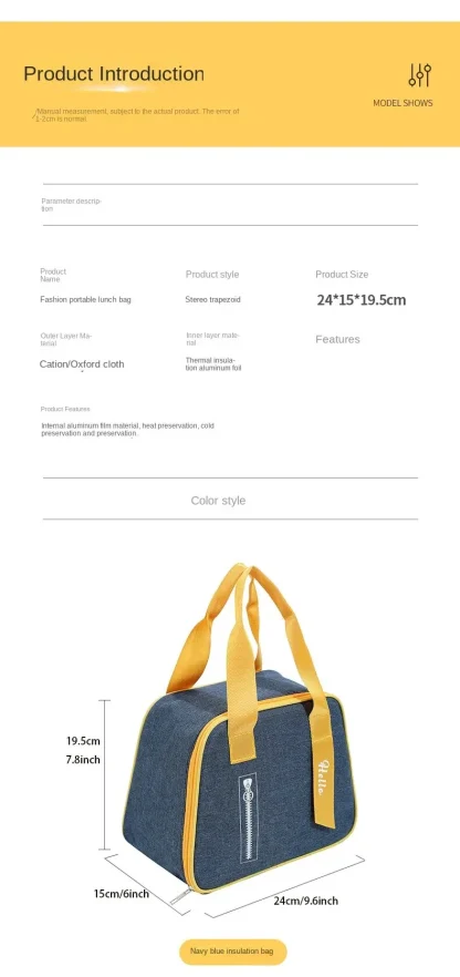 School-Ready Bento Lunch Bag - Image 7
