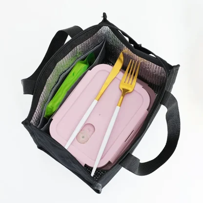 Versatile Zipper Tote Lunch Bag - Image 4