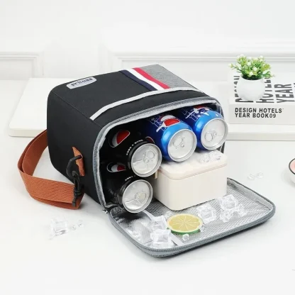 Square Thermal Picnic Lunch Bag - Image 3